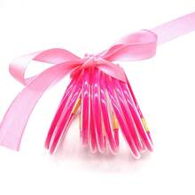 Bộ 9 vòng tay Phật giáo nhồi bông bằng silicon sáng bóng hình nơ - 9 miếng mỗi bộ - Xem 21