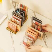 CZ Eyeshadow Palette Organizer 8 Section Makeup Palette Organizer Cosmetics Display Storage Holder For Eyeshadow Palettes Sunglasses Green 7547 - màu xanh lá - Xem 5