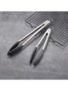 4 piezas/2 piezas/1 pieza Pinza multifunción de acero inoxidable para galletas de avellana, pinza para tazón y pinza para hornear, herramientas de cocina para hornear, fácil de usar, limpiar y durable, accesorios de cocina y hornear, molde multifunción, se puede usar para hacer carne ahumada, pasteles al vapor, herramientas de cocina para hornear, decoraciones, suministros y regalos de Ramadán - Multicolor - Ver 11