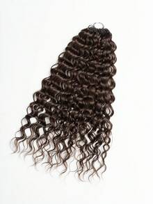 QVR QUEEN VIRGIN REMY QVR Brown Water Wave Feather Crochet Human Hair Extension 1 Pack Pre- Separated Feather Human Hair For Knotless Boho Braids - S4 - View 5