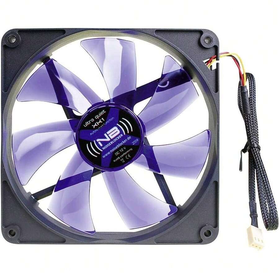 Ultra Silent Fan 50mm X 10mm, 3000rpm, 3 Pin, 16 DBA, 6.77 CFM Quiet Cooling Fan For Electronics Computer Case - 120mm - Xem 1