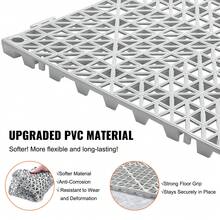 Parking Pad - 12*12 Zoll gris PVC 50 piezas - Ver 3