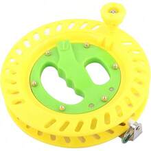 MIXCUT - Bobina de carrete de plástico duradero de 22 para pesca - Amarillo y verde - Ver 13