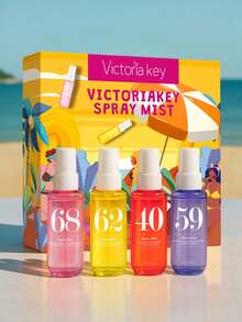 Pachet 1/4/5 Mini spray parfumat brazilian, spray parfumat floral de lungă durată, realizat cu extracte de plante, odorizant portabil de călătorie, difuzor de aromaterapie, dispersie naturală de parfum, eliminator de mirosuri, purificator de aer, îmbunătățitor al dispoziției, potrivit pentru interior, exterior, întâlniri, petreceri, nunți, zile de naștere, sărbători și alte ocazii. - Parfum mixt - Vizualizare 1