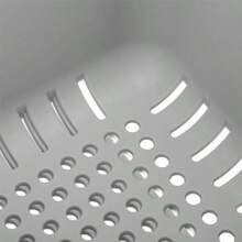 TOPINCN Cesta para Congelador Horizontal Cestas Ajustables para Congelador para Congelador Horizontal Contenedores Organizadores de Almacenamiento Expandibles Divisor con Asa para Cocina(Gris) - Tipo 2 - Ver 5