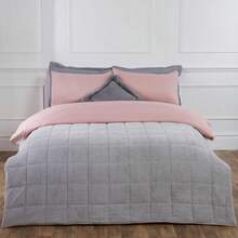 Soft Teddy Fleece Weighted Throw - Anxiety Calming Sensory Sleep Blanket - Natural - View 1