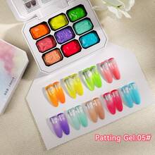 AiFer Bộ 9 màu sơn gel chấm bi, độ bão hòa cao, màu gel bán đặc phổ biến, thích hợp cho các tiệm làm móng. - Nhiều màu - Xem 26