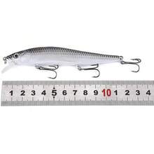 VGEBY Señuelos de Pesca Minnow, Trajes de baño Duros de Pesca Artificial para Trucha Perca Baja(14 * 4 * 3cm-UNA) Cebo Para Peces Anzuelos Para Pesca - 1 - Ver 3