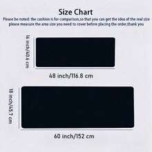 1pc Extra Long Non-Slip Runner Mat - Navy Blue & Orange Floral With White Flowers, Extra-Long Floor Mat For Hallway, Kitchen, Entryway, Patio - Heavy-Duty Non-Slip Backing, Machine Washable - Elegant Home Decor In Navy Blue, Orange, Beige - Nhiều màu - Xem 5