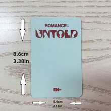 7pcs KPOP ROMANCE UNTOLD Photo Card Set, Double-Sided Printing, Matte Finish, LOMO Card Collection, Heeseung JungWon Sunoo Fangoods, Ideal Gift For Fans - Multicolor - View 7