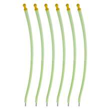 RibasuBB 6-Piece Green Curved Replacement Trampoline Poles Set Galvanized Steel Foam-Covered 196cm Universal Fit With Caps Connectors For 6-Pole Enclosure - Green - View 11