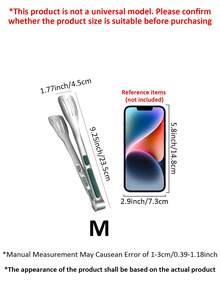 Zestaw 3 szt. zacisków ze stali nierdzewnej Easy-Grip, szczypce do gotowania, odporne na ciepło, antypoślizgowe szczypce do grilla BBQ, pazury do mięsa, do gotowania, serwowania, grillowania, sałatki, narzędzi kuchennych, akcesoriów do pieczenia