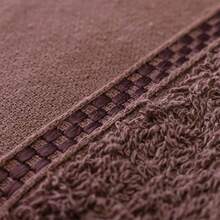Kit Of 3 Arteira Russian Stitch Face Towels For Machine Embroidery, 100% Cotton - Rust Brown - View 2