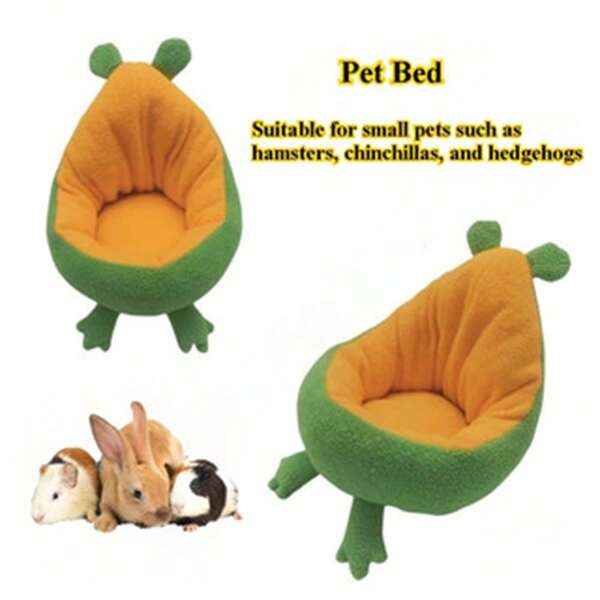 1pc Small Frog Shaped Hamster Nest - Suitable For Small Animal Cage Decor, No Assembly Required. Can Provide Warm And Cozy Nest For Hamsters, Mice, Rats, Hedgehogs And Other Small Pets Inside The Cage.