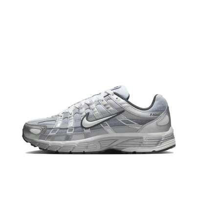  Giày chạy bộ cổ thấp Nike thời trang & thoải mái, chất liệu vải và da bền chắc, dành cho nam, màu xám bạc.
