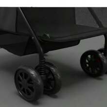 Pet Dog And Cat Transport Cart - Transports Up To 12kg. - 黑色 - 查看 9