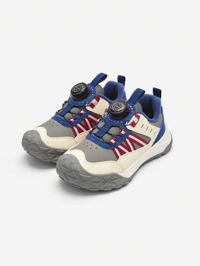 Balabala Kids Boys Colorblock Chunky Sneakers, 2025 Spring Autumn Outdoor