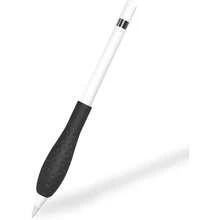 Ergonomics Grip Holder Silicone Protective Sleeve Cover For Apple Pencil 1st 2nd Generation IPad Pro 11'' 12.9'' 2021 2020 2018 Stylus Accessories Kits Black - 黑色 - 查看 1