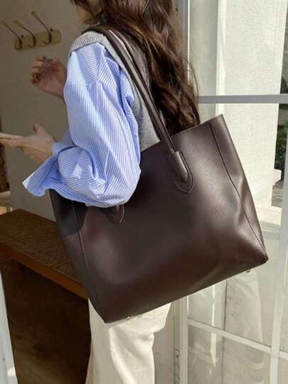 Bolso de hombro/tote de gran capacidad para ir al trabajo y a la escuela, con compartimento maternal y bolsillo, bolso casual de negocios perfecto para la oficina y el trabajo, bolso de mujer ideal para la elegancia cotidiana y ocasiones especiales, nuevos bolsos grandes de moda para mujeres