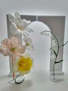 5m Versatile Bendable Decorative PVC Aluminum Plastic Flexible Tube For Weddings & Stage Backdrop, For DIY Party Decoration, Birthday, Festivals, Wedding Props, Assorted Plants, New Year Occasion - Multicolor - View 6