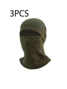 1 件冬季拉法帽面罩头套，保暖头套颈套，全脸防护防风保暖面罩，骑行、摩托车配件、滑雪和训练户外活动，女士男士面罩头套，适合寒冷天气 - 彩色 - 查看 15