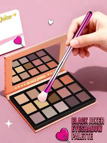 MISSLYN - 15-Color Pearlescent & Matte Eyeshadow Palette, Warm Brown Smokey Eye Makeup, Highly Pigmented, Blendable, Suitable For Y2K, Party, Beach, Travel, Holiday, Gift, Fashionable - #5 Blazing Ace - 查看 7