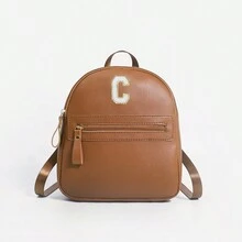 1 Balo cổ điển dễ thương cho bé gái với 26 chữ cái từ A đến Z, Túi đeo vai, Ví hình trái tim, Dây đeo vai có thể điều chỉnh, Quà tặng lý tưởng cho Ngày lễ tình nhân, Thích hợp sử dụng hàng ngày, Ngoài trời, Trường học, Du lịch, Đi bộ đường dài, Thiết kế di động - màu nâu - Xem 39
