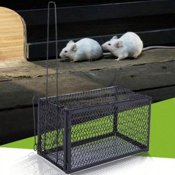 1pc Rat Cage Mice Rodent Animal Control Catch Bait Hamster Mouse Trap Humane Live Home High Quality Rat Killer Cage