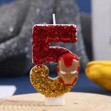 Nến hình nhân vật ngộ nghĩnh, họa tiết hoạt hình dễ thương, thích hợp cho tiệc sinh nhật, bánh kem, quà tặng cho trẻ em từ 0-9 tuổi. - Nhiều màu - Xem 8