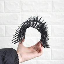 Mata z kolcami chroniąca ogród przed kotami - Wytrzymała czarna mata do użytku na zewnątrz - Czarne - Zobacz 3