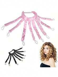 Octopus Shaped No-Heat Hair Curler Wand With Soft Octopus Design, No-Heat Hair Curling Tool For Overnight DIY Hairstyles