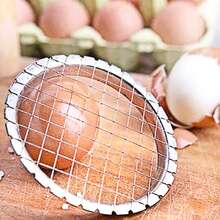 2pcs Stainless Steel Egg Slicer Cutter Cut Egg Device Grid For Vegetables Salads Potato Mushroom Tools Chopper For Kitchen Chopper - Multicolor - View 8