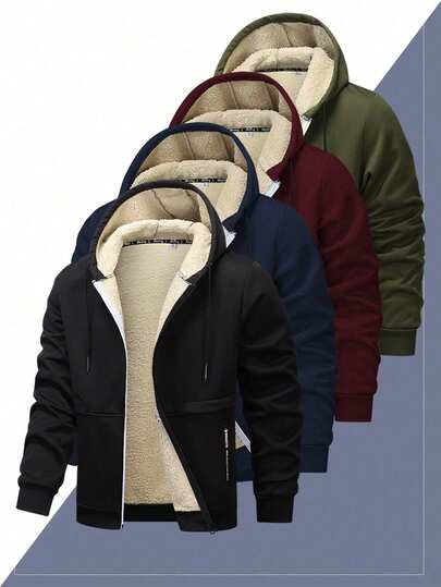 Men's Thermal Heated Winter Jacket – Windproof Insulated Coat For Hiking, Snow & Extreme Cold