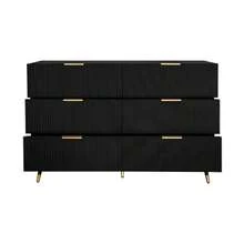 Elegant Sideboard With A Modern Design, Chest Of Drawers And Plenty Of Storage Space [OLD SKU:WF325790791WAA] - Black - View 10