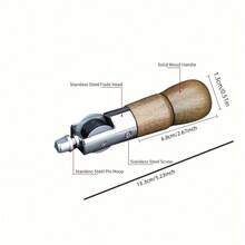 1 Set Professional Leather Sewing Awl Kit With Needles Set For DIY Craft Repair And Stitching - Multicolor - View 6