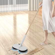 White Cordless Electric Mop 150rpm Electric Spin Mop For Hardwood Tile Floor 4 Pads 60Min Runtime 2000mAh Power Mop Lightweight Adjustable Lever - 1 - 查看 7