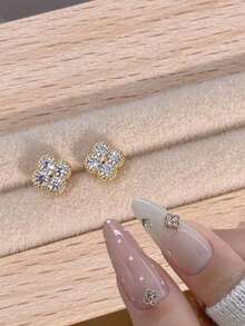 10件装奢华优雅闪亮美甲装饰品、美甲贴纸、女士美甲配件