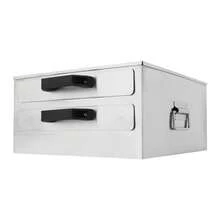 Commercial Double-Tier Rice Noodle Roll Machine 304 Stainless Steel Construction With 3D Annular Steam System - Silver - View 4