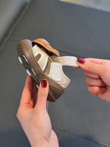 1 paire de chaussures pour bébé garçon tout-petits 2026 Nouveau-né, 0-3 ans. Sandales de sport décontractées à semelle souple pour l'été pour nourrissons - Blanc - Voir 6