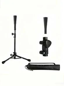 一套棒球击球座训练器材，可调节击球座支架，棒球/垒球练习训练器 - 彩色 - 查看 10