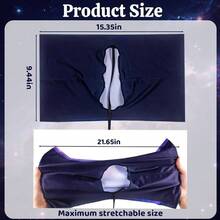 6pc Book Cover, Stretchable Bookcover, Hardcover Book And Textbook Colored Fabric Washable And Reusable Notebook Bookcover Office, 9x11''seraphic - 天使-9x11英寸 - 查看 3