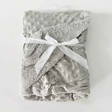 1PC Solid Color Baby Blanket, Soft And Comfortable, All Season, Baby Room Accessories,Newborn Gift - Multicolor - View 9