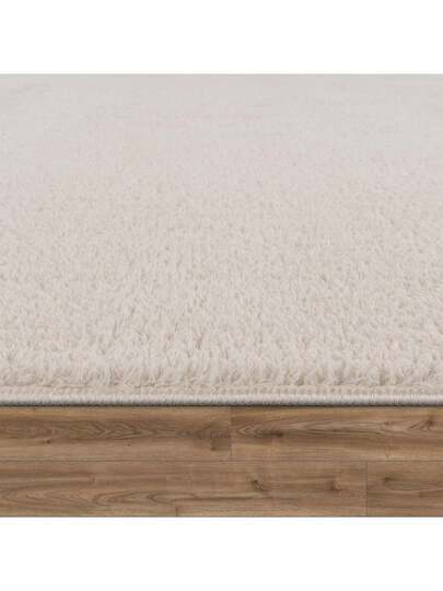 TT Home Vloerkleed Living Room, Short Pile, Plain, Moderne Washable, Colour:Cream, Size: 120 170 Cm view 9