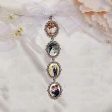 Custom Wedding Accessories, Bouquet Memorabilia, Bouquet Accessories, Bridal Bouquet Keepsake, Wedding Commemorative Gift, Bouquet Memento - Multicolor - View 24