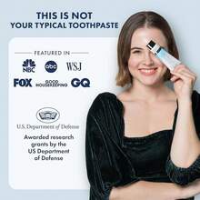 LIVFRESH Toothpaste Gel, Clinically Proven To Remove Plaque 250% Better, Improves Gum 190% Better, Prevents & Reduces Tartar, Freshens Breath, SLS Dental Gel, Wintergreen - 淡薄荷味,無色素,無泡沫 - 查看 6