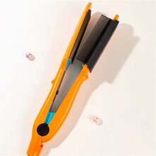 1pc Clip On Hair Flat Iron Comb Lightweight Professional Hair Combs Hair Care Tool Styling Salon Styling Comb - Multicolor - View 4