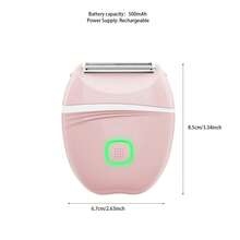 1pc Women's Electric Shaver, Rechargeable Wet & Dry Use, Suitable For Bikini Area, Underarms, Face, Legs, Arms And Body - Multicolor - View 2