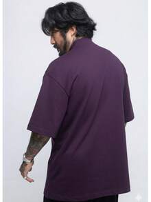 Men T-Shirts - Màu tím - Xem 4