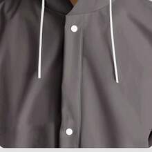 معطف مطر يونيسكس طويل من EVA، معطف مطر مقاوم للماء مسمك، معطف مطر يونيسكس مزود بقبعة، مناسب للسفر والتنزه والتخييم في الهواء الطلق. معطف مطر طويل مسمك وقابل للحمل بالكامل، مقاوم للماء والرياح، سريع الجفاف وقابل للتنفس. عزل، عيد الحب، كلب صغير، كرنفال