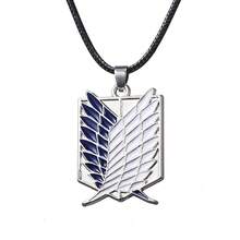 One Anime Merchandise Survey Corps Emblem Pendant Wings Of Freedom Badge Necklace - 1 - 查看 6